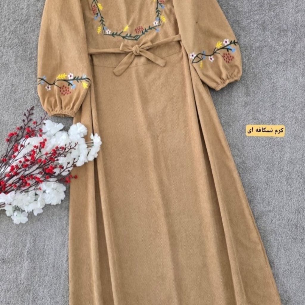 خرید آنلاین کفتان گلدوزی گلبرگ