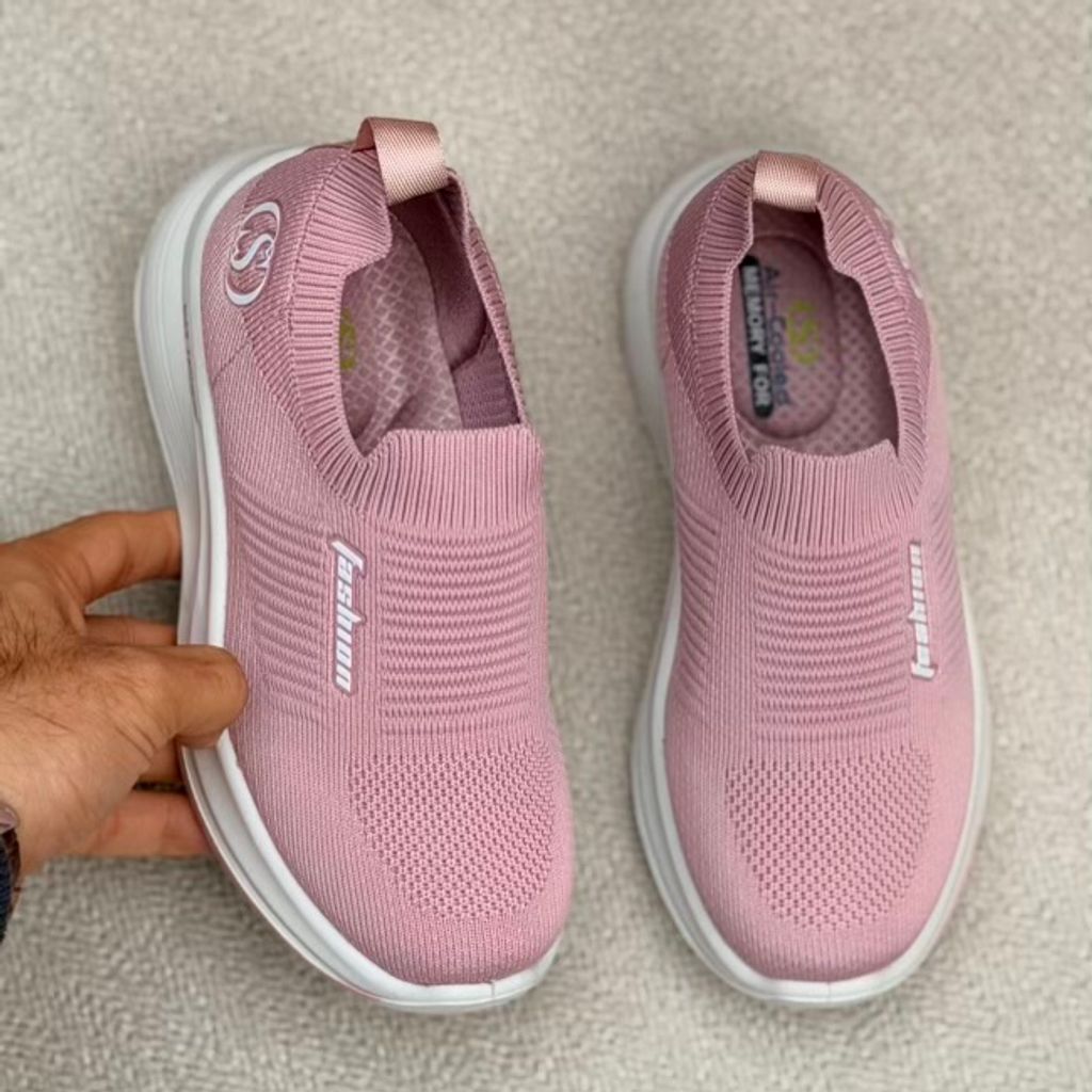 خرید اینترنتی قیمت کتونی بچگانه جورابی طرح اسکیچرز کد 4092301