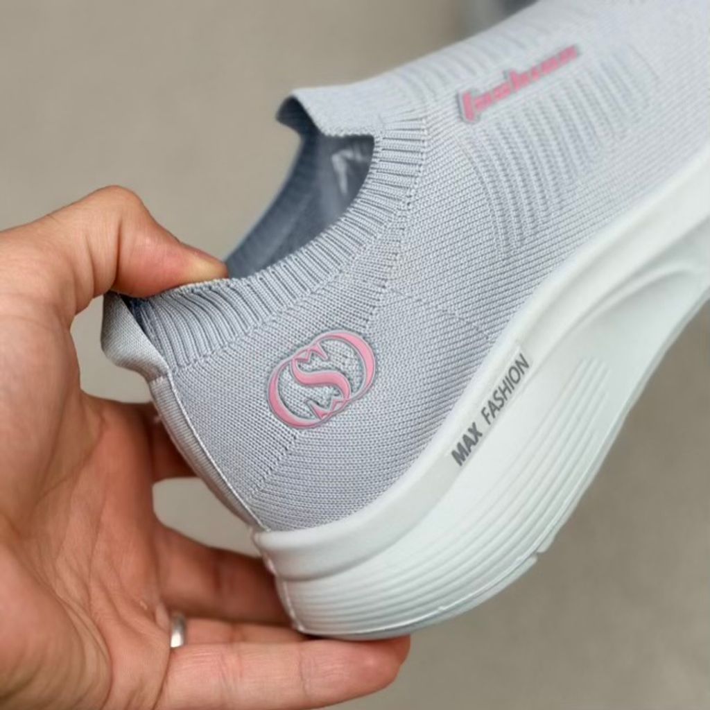 خرید اینترنتی قیمت کتونی بچگانه جورابی طرح اسکیچرز کد 4092301