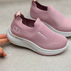 خرید اینترنتی قیمت کتونی بچگانه جورابی طرح اسکیچرز کد 4092301