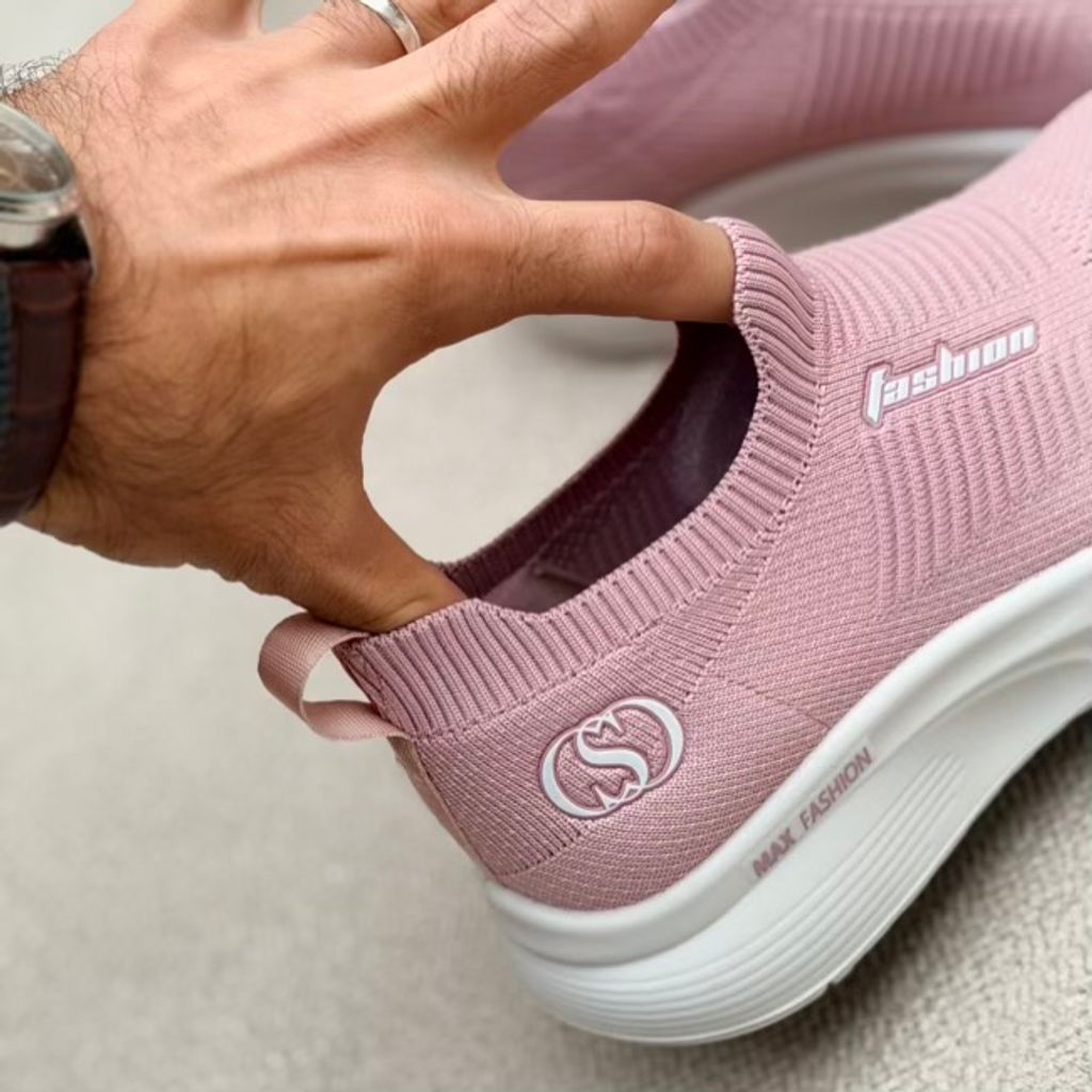 خرید اینترنتی قیمت کتونی بچگانه جورابی طرح اسکیچرز کد 4092301