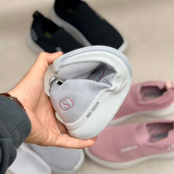 کتونی بچگانه جورابی طرح اسکیچرز S کد 4092301