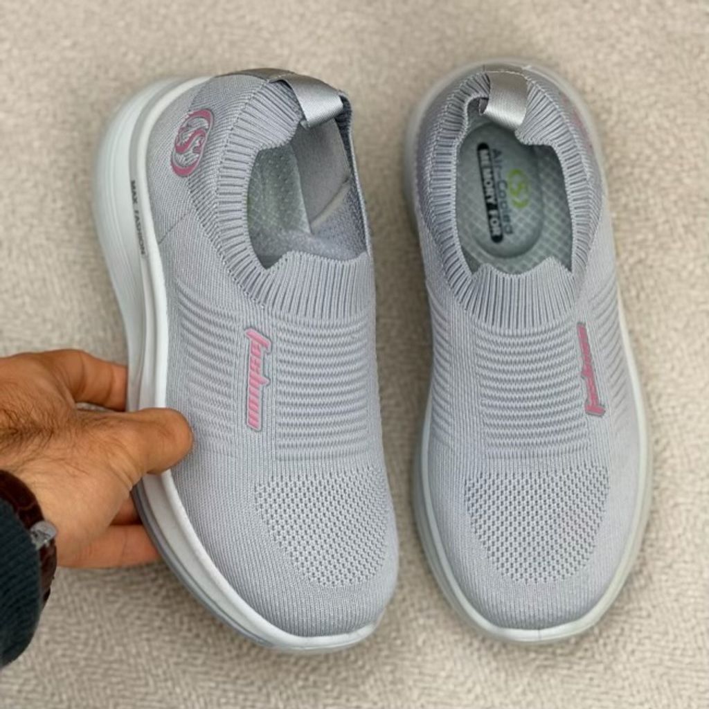 خرید اینترنتی قیمت کتونی بچگانه جورابی طرح اسکیچرز کد 4092301