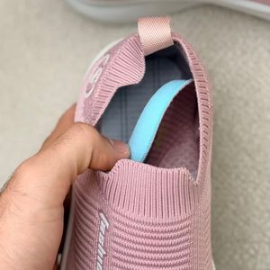 خرید اینترنتی قیمت کتونی بچگانه جورابی طرح اسکیچرز کد 4092301