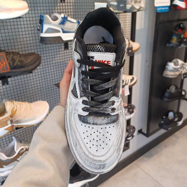 کتونی اسپرت نایک 85 سفید مشکی