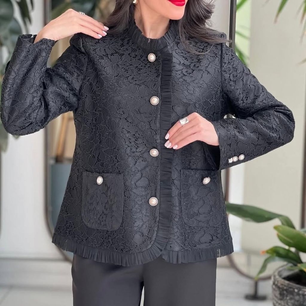 خرید اینترنتی مانتو گیپور زنانه سایز بندی (36_44)