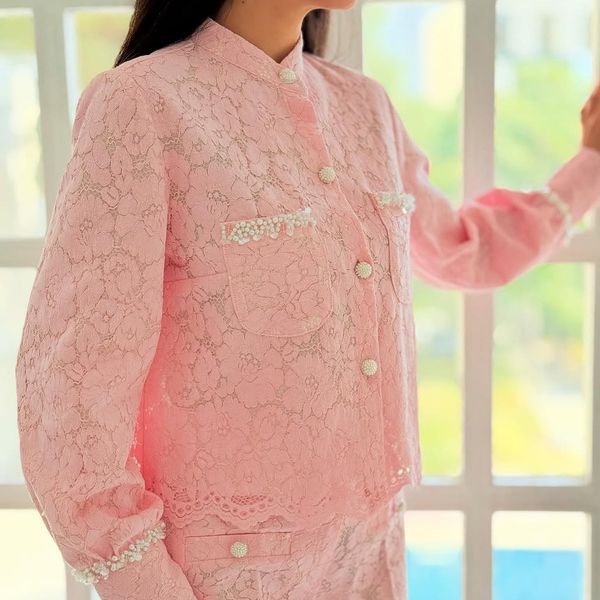 ست گیپور شلوار و شومیز مجلسی زنانه (36_44)