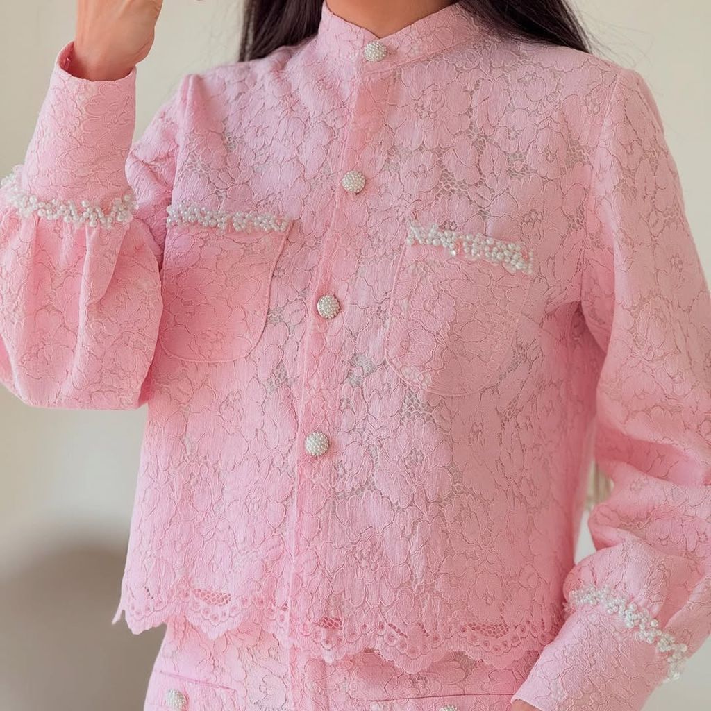 خرید آنلاین ست گیپور شلوار و شومیز مجلسی زنانه (36_44)