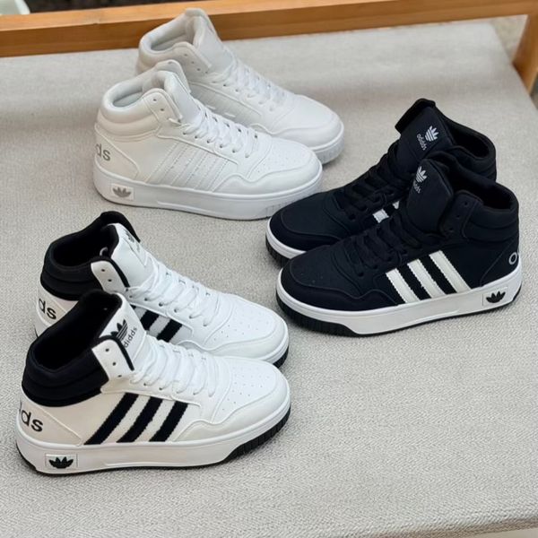 کتونی بچگانه نیمساق طرح سه خط آدیداس از کاشوز کد 4092503