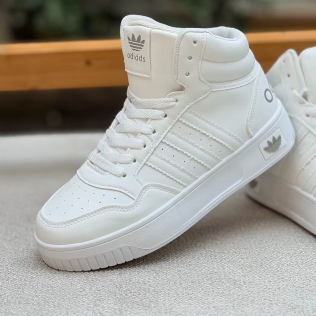 خرید اینترنتی قیمت کتونی بچگانه نیمساق طرح سه خط آدیداس از کاشوز کد 4092503