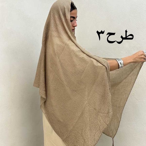 شال پلیسه طرحدار کد1