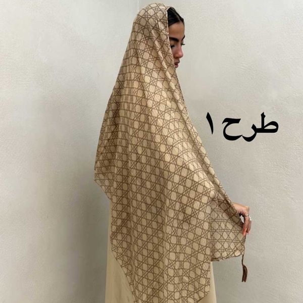 شال پلیسه طرحدار کد1