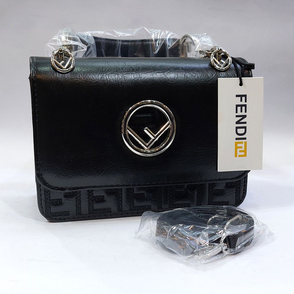 خرید انلاین کیف زنانه رودوشی طرح فندی با کیفیت بالا Fendi