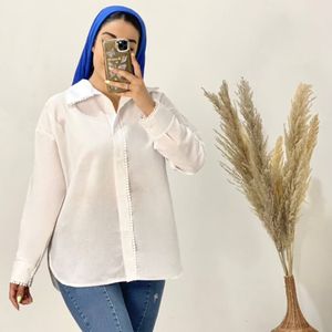 شومیز مانتویی نوار عدسی