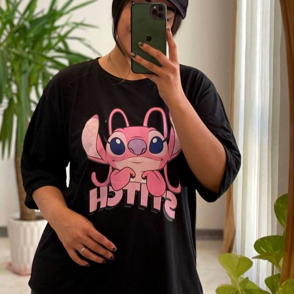 تیشرت باکسی فانتزی