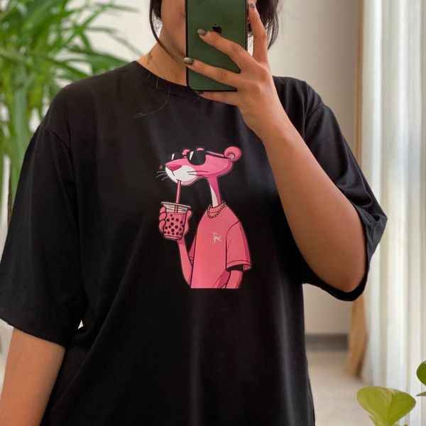 تیشرت باکسی فانتزی