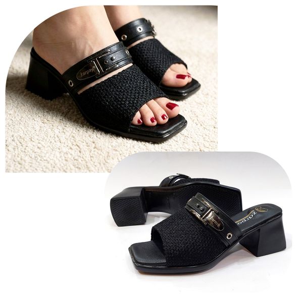 صندل زنانه شیک با کفی طبی