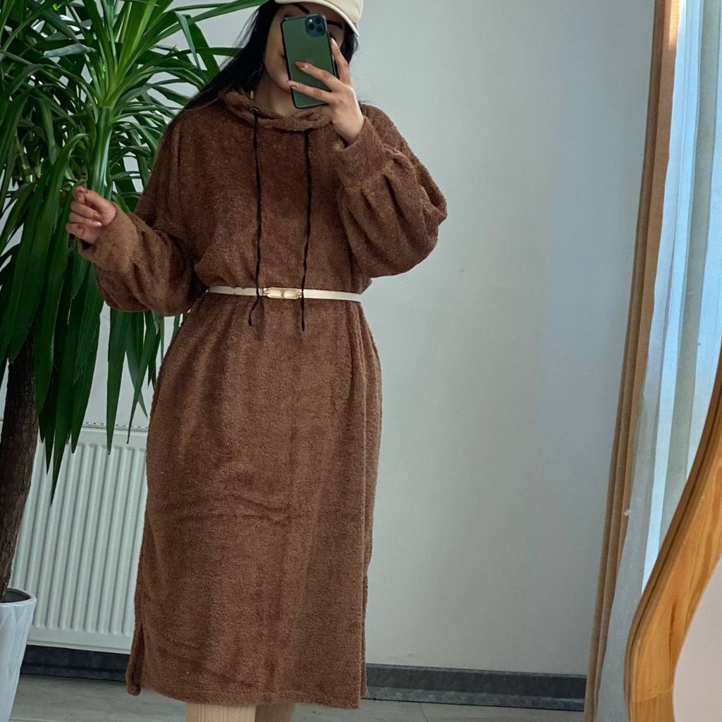 خرید آنلاین کفتان کلاه‌دار تدی