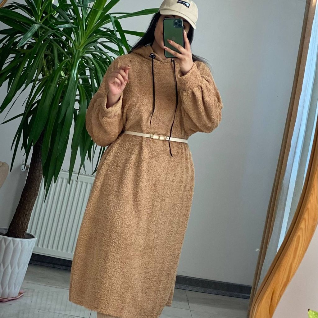 خرید انلاین کفتان کلاه‌دار تدی