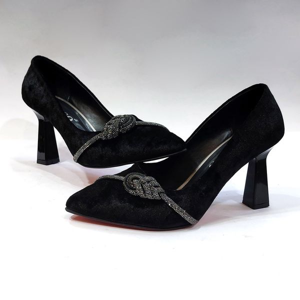 کفش مجلسی زنانه رویه مخمل با کیفیت