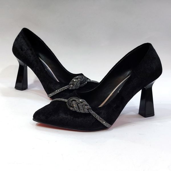 کفش مجلسی زنانه رویه مخمل با کیفیت