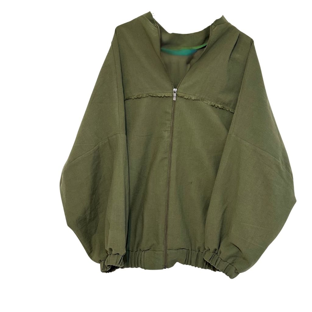 خرید اینترنتی بامبر زنانه جنس لینن رنگ سبز، سفید، مشکی