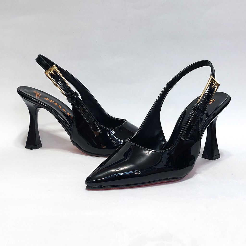 مشخصات کفش مجلسی زنانه پشت باز پاشنه بلند طرح زارا Zara