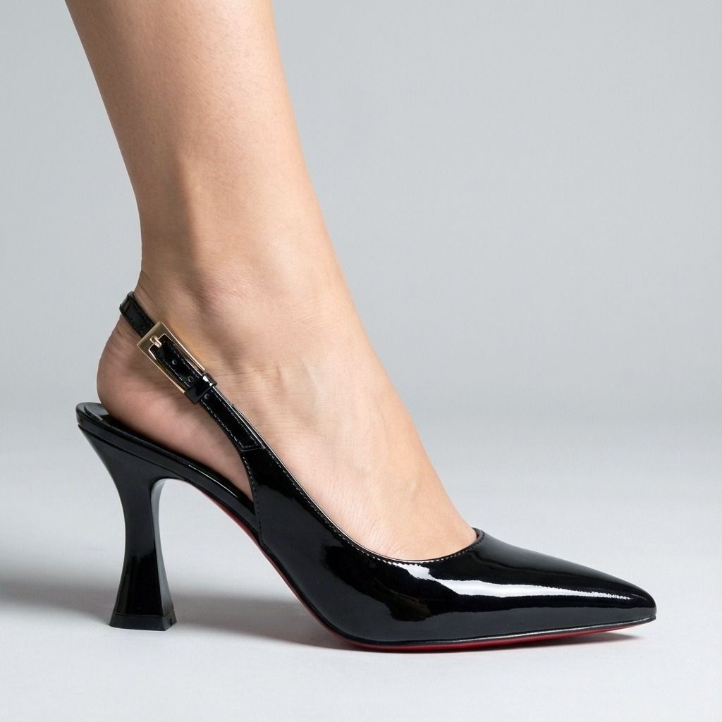 قیمت ارزان کفش مجلسی زنانه پشت باز پاشنه بلند طرح زارا Zara