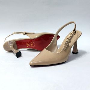 خرید اینترنتی کفش مجلسی زنانه پشت باز پاشنه بلند طرح زارا Zara