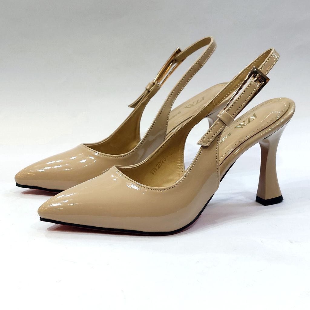 مشخصات کفش مجلسی زنانه پشت باز پاشنه بلند طرح زارا Zara