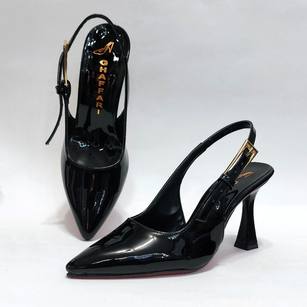 خرید اینترنتی کفش مجلسی زنانه پشت باز پاشنه بلند طرح زارا Zara