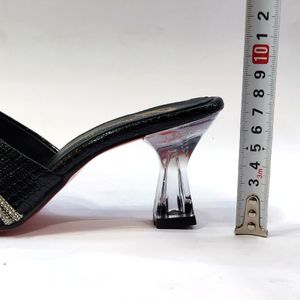 قیمت ارزان صندل پاشنه بلند نگین دار شیک و با کیفیت