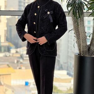 خرید انلاین کت گیپور مخمل  زنانه مدل رستا سایزبندی (36_44)