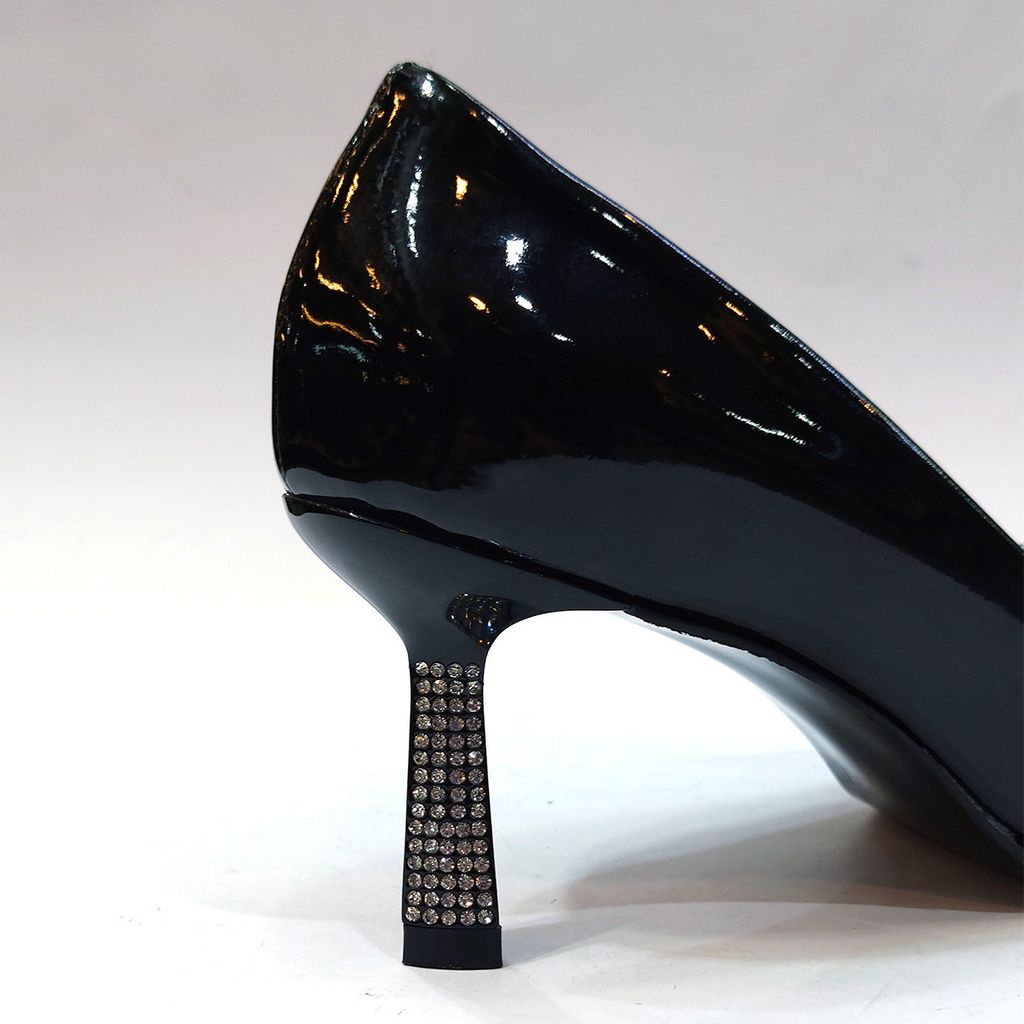 خرید اینترنتی کفش مجلسی زنانه پاشنه بلند نگین دار شیک و با کیفیت بالا