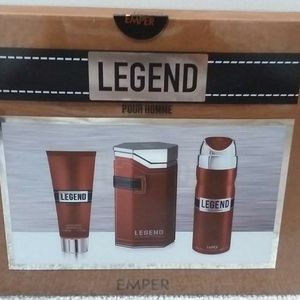 ست ادکلن LEGEND اورجینال بسیار خوشبو و ماندگاری بسیار بالا