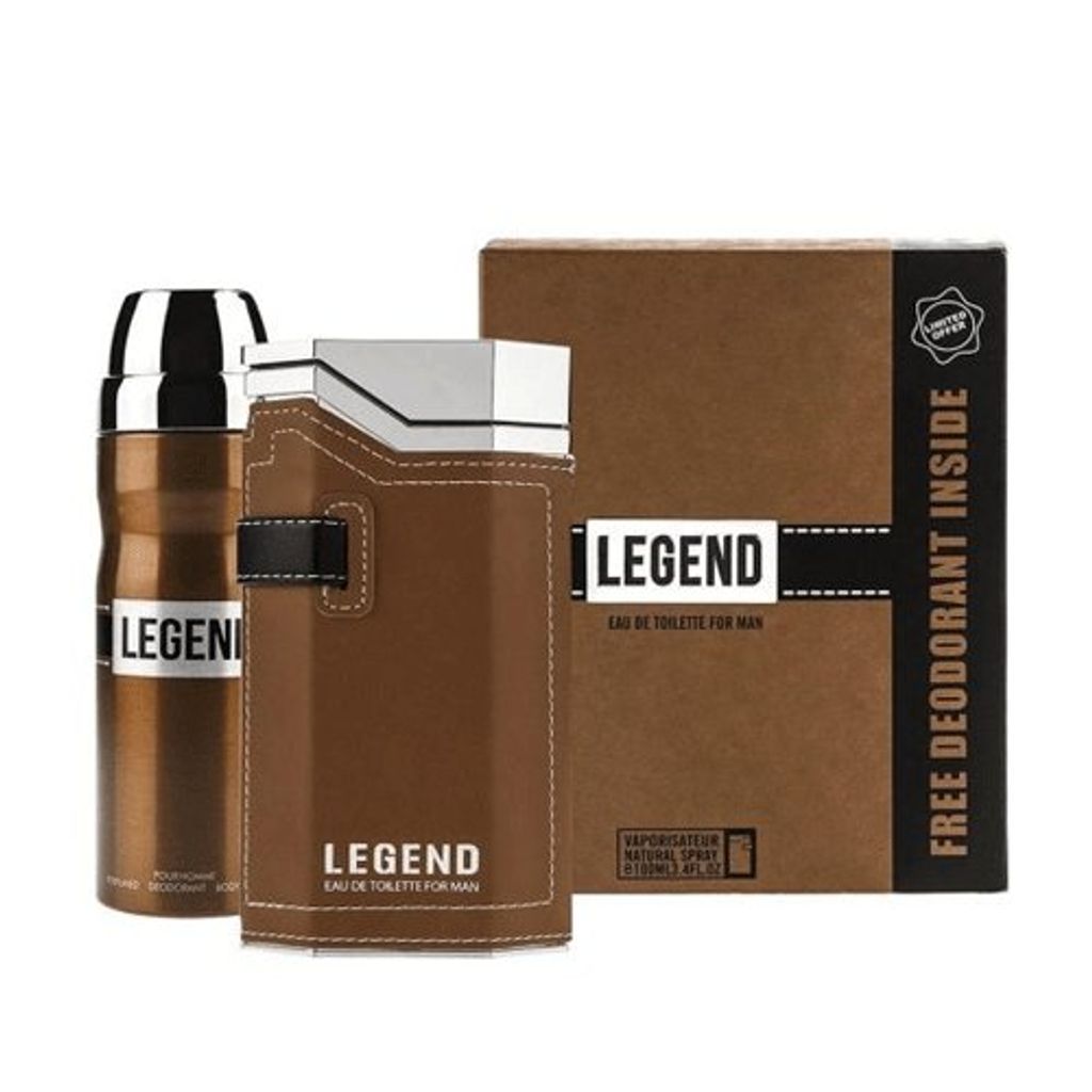 قیمت ادکلن ست دو تکه لجند اصل با اسپری ارسال رایگان