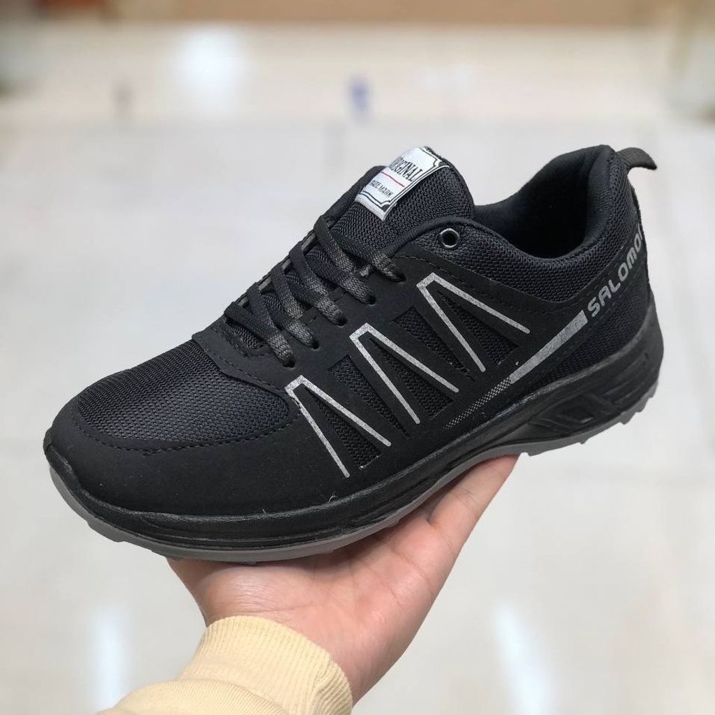 خرید اینترنتی قیمت کفش سالامون مردانه تزریق مستقیم مشکی