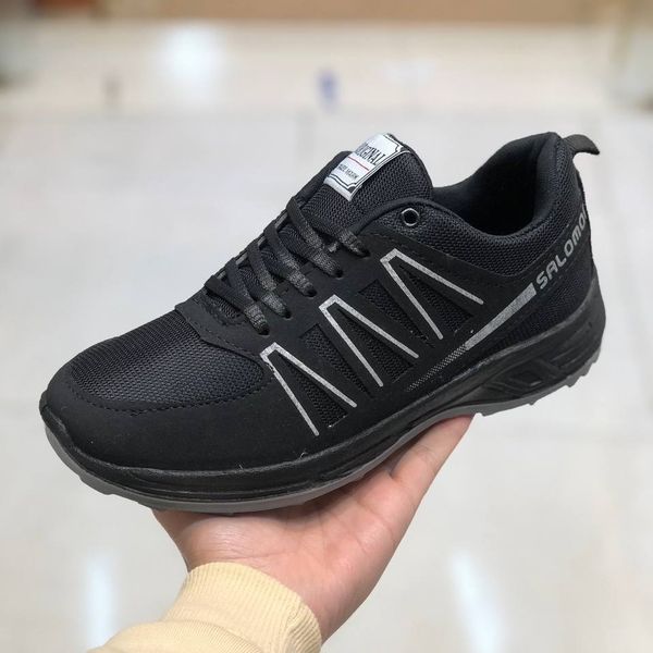 کفش سالامون مردانه تزریق مستقیم مشکی