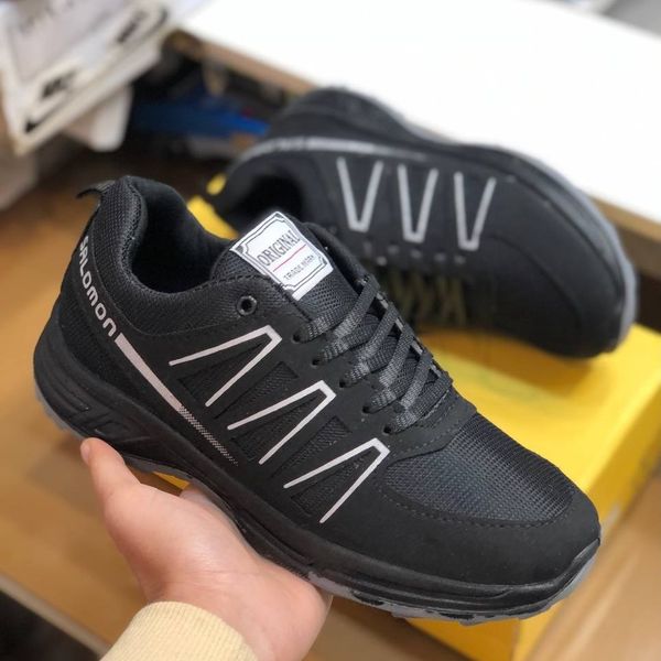 کفش سالامون مردانه تزریق مستقیم مشکی