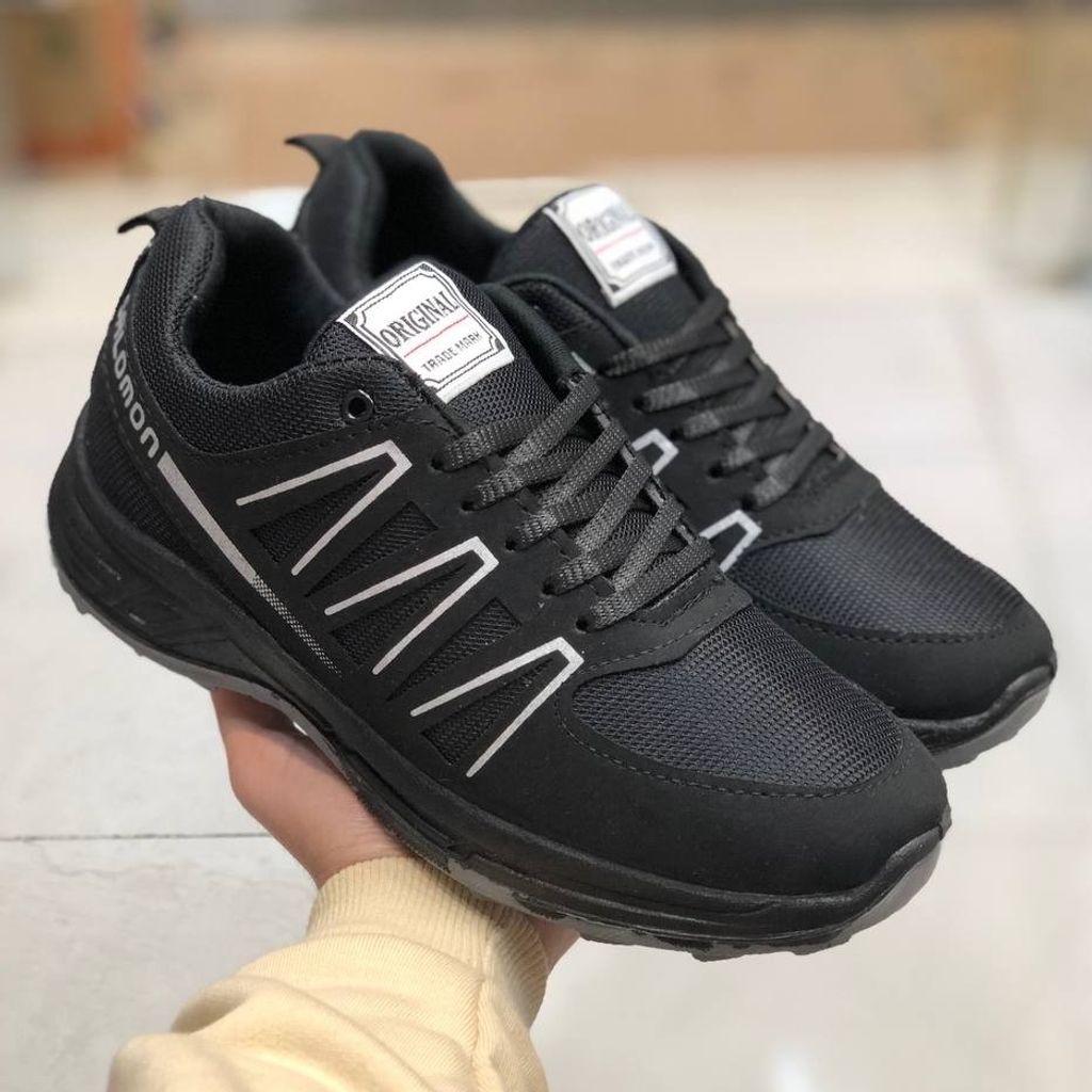 خرید اینترنتی قیمت کفش سالامون مردانه تزریق مستقیم مشکی