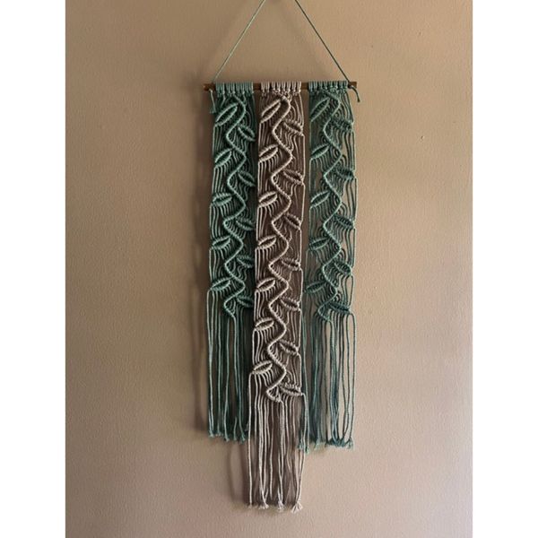 دیواراویز جوانه مکرومه مدل افرا