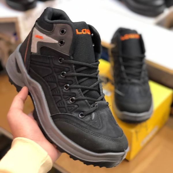 کفش نیم بوت مردانه مدل کوهستان رنگ مشکی