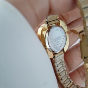 قیمت ساعت مچی زنانه اورجینال بند استیل قفل ریلی ضداب Vsh