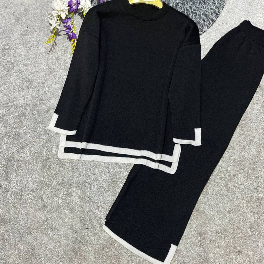 فروش اینترنتی بلوز و شلوار زنانه بافت طرح اناشید