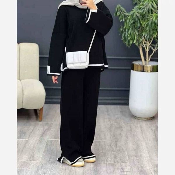 بلوز و شلوار زنانه بافت طرح اناشید