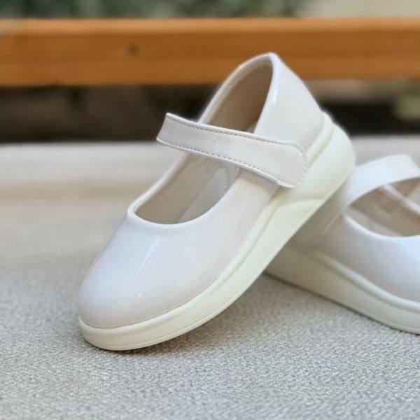 کفش دخترانه عروسکی طرح ورنی ساده از هارتال کد 4092705