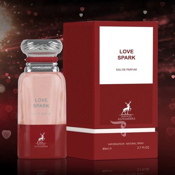 ادکلن لاو اسپارک مشابه تام فورد الکتریک چری الحمبرا (LOVE SPARK ALHAMBRA)