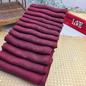 قیمت شال ژاکارد آلبالویی گرم بالا مجلسی در 12 طرح متنوع