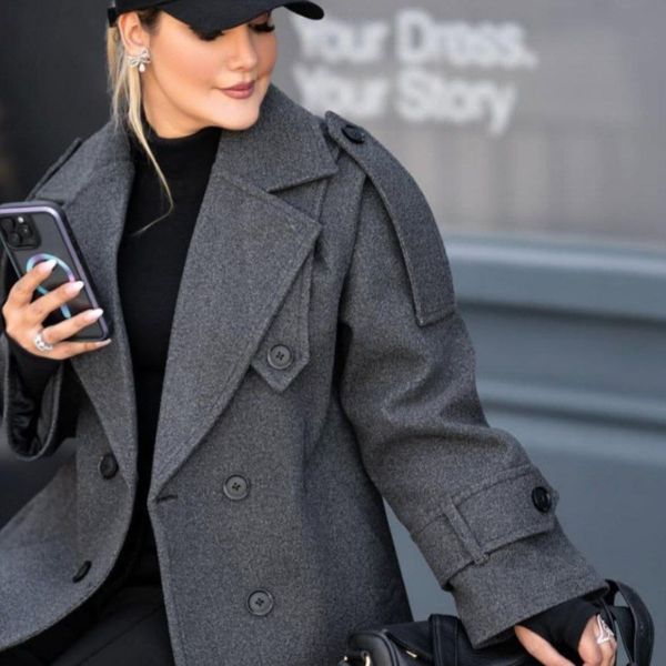 پالتو زنانه طرح مرسده