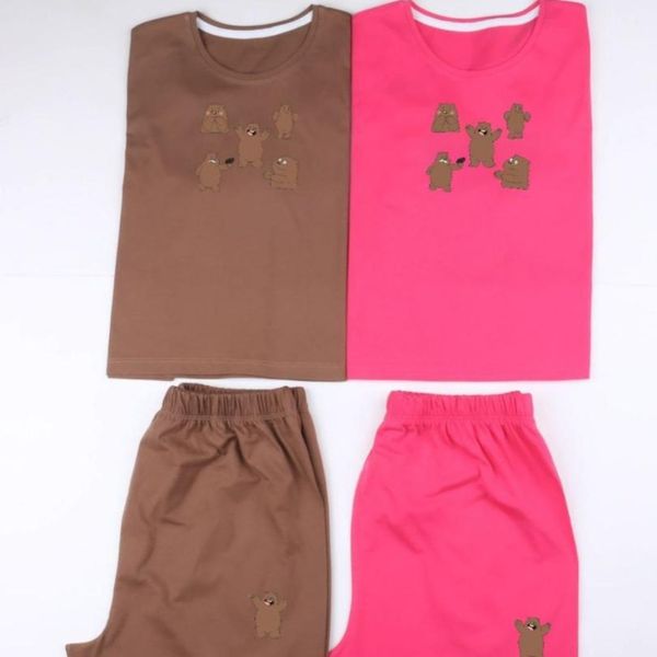 ست کراپ و شورتک کد 1202